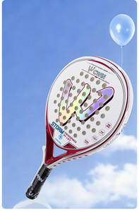 Camewin Raqueta <span class=keywords><strong>de</strong></span> Pádel para Mujer, Cubierta para Raqueta <span class=keywords><strong>de</strong></span> Pádel, Raqueta Profesional <span class=keywords><strong>de</strong></span> Tenis Playa <span class=keywords><strong>de</strong></span> Fibra <span class=keywords><strong>de</strong></span> Carbono - Product Image 4