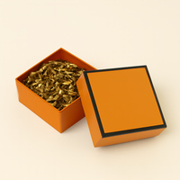 Boîte de parfum personnalisée avec couvercle et base, en carton rigide de 2 mm, papier kraft, boîtes cadeaux, estampage à chaud, gaufrage du logo, avec mousse EVA