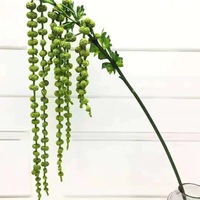 Fleurs artificielles d'amarante suspendues pour décoration de maison et de jardin de mariage pour hôtels et projets de commerce extérieur
