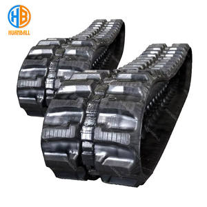 El mini tren de rodaje del excavador parte las pistas de goma 230x72x42 <span class=keywords><strong>Komatsu</strong></span> <span class=keywords><strong>PC05</strong></span> el de la 12. 2. 3. 1. - Product Image 1