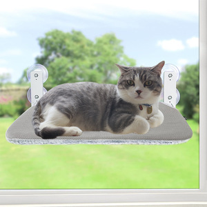 Cuatro estaciones Universal patrón sólido gato hamaca nido tela cama colgante y cesta con tipo de succión suministros desmontables para gatos - Product Image 1