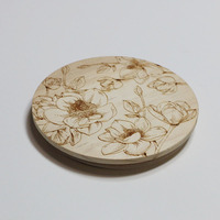 Nouveaux pots à épices en verre avec couvercle en bois ou en liège pour bougies, diamètres 5, 10, 20, 30, 40, 50, 60, 70 mm, personnalisables