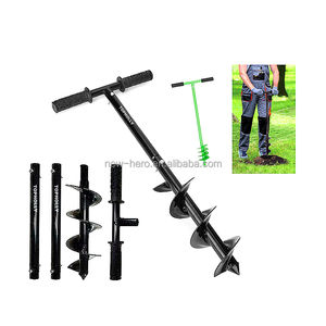 Hand <span class=keywords><strong>Post</strong></span> <span class=keywords><strong>Hole</strong></span> Digger coclea Type & T Grip Garden coclea trapano a spirale giardinaggio recinzione <span class=keywords><strong>Post</strong></span> Holder <span class=keywords><strong>Post</strong></span> <span class=keywords><strong>Hole</strong></span> Digger Rapid Planter - Product Image 1