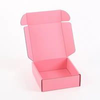 Cajas de Regalo de Cartón Corrugado Resistente con Logotipo Personalizado, Color Negro, Ecológicas y Reciclables, para Ropa Interior
