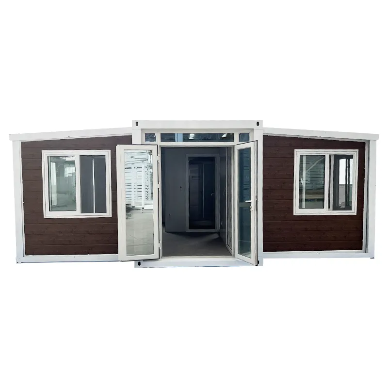 Certified Prefab Foldable Expansível Container House fácil de transportar fácil de instalar Extensível Tiny Home