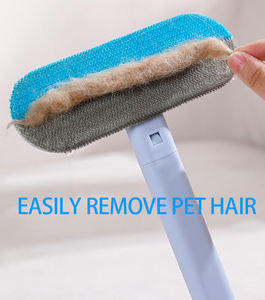 Werkseitig angepasste Reinigung Tierhaar bürste Luxus tragbare wieder verwendbare Tierhaarent ferner Bürste - Product Image 5