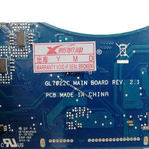 Placa Base Principal <span class=keywords><strong>Radeon</strong></span> <span class=keywords><strong>RX</strong></span> <span class=keywords><strong>580</strong></span> S7ZC GL702Z GL702ZC Placa Base para Portátil <span class=keywords><strong>ASUS</strong></span> - Product Image 3