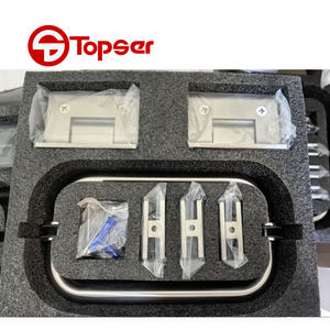 طقم استحمام من النيكل المصقول ، طقم استحمام CRL ، طقم استحمام بمشبك مفصلي أوروبي - Product Image 4