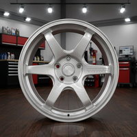 Oferta Especial: Llantas de Aleación Forjadas Personalizadas de Lujo de 19, 20 y 22 Pulgadas con Acabado Pulido y Diseño Cóncavo 5x114.3 5x108 para Nissan GTR
