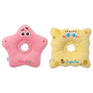 Huayuan Miao Xiaoyuan Pañuelo para el cuello <span class=keywords><strong>de</strong></span> poliéster con diseño <span class=keywords><strong>de</strong></span> <span class=keywords><strong>Bob</strong></span> <span class=keywords><strong>Esponja</strong></span>, <span class=keywords><strong>de</strong></span> la colección conjunta, con cuello elisabetano, bonito y anti-lamido para gatos - Product Image 1