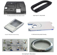 PC/ABS AC3100 Tahan Api Bebas Halogen UL94 V0 Grade Cetakan Injeksi untuk Plastik Rekayasa Rumah Elektronik