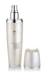 Frasco esférico plano acrílico de luxo e garrafa 10 30 50 g 15 30 50 100 ml skincare loção creme cosméticos recipientes - Product Image 3