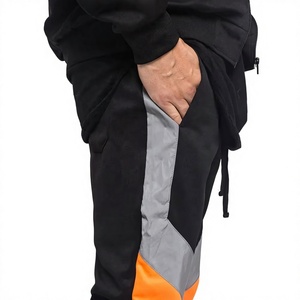 Conjunto Deportivo para Hombre al por Mayor, Chaqueta con Cierre Completo y Pantalones Jogger en Color Gris, Transpirable, Corte Regular, Ropa Deportiva Casual de Otoño - Product Image 6