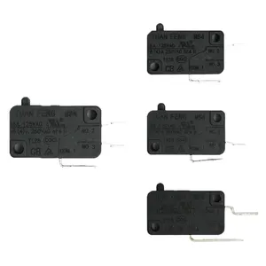 Microinterruptor eléctrico de 16A de larga duración, microinterruptores de límite de 2 pines para cargador EV, de 2 pines, para cargador de coche