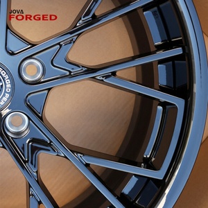 Jantes en alliage forgé noir brillant pleine taille 16-26 pouces 20 pouces pour toutes les voitures 2 pièces multi-rayons pour Chevrolet Orlando Optra Cruze Camaro - Product Image 5