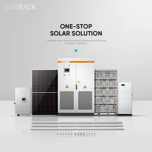 Sistema de controle de sunrack para garagem solar, garagem solar à prova d'água em aço e alumínio