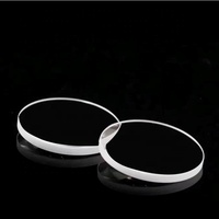 Usine OEM diamètre 42mm rond N-bk7 optique/k9 verre Transparent optique plaque de protection de fenêtre pour caméra projecteur