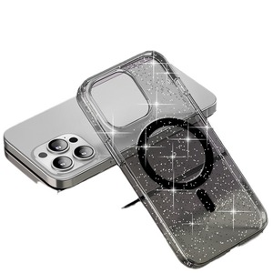 เคสโทรศัพท์ใสกันกระแทกแบบแม่เหล็กกลิตเตอร์ 4 แพ็ค สำหรับ 17 Pro Max และ 16 Pro - Product Image 5