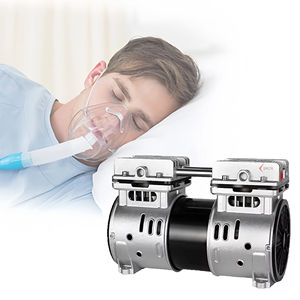 Низкоэнергетическое медицинское оборудование 110 л/мин с 2-цилиндровым бесшумным дизайном, портативное безмасляное медицинское оборудование, концентратор кислорода, головка воздушного компрессора - Product Image 1