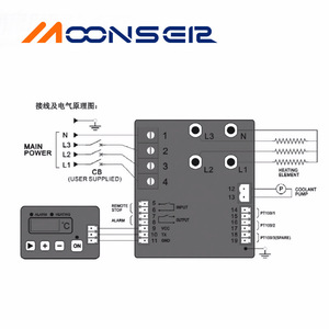 EHD3045 เครื่องทำความร้อนแบบหมุนเวียนน้ำสำหรับเครื่องกำเนิดไฟฟ้าดีเซล ชุดปั๊มอุ่นน้ำหล่อเย็นเบื้องต้น รุ่น 3090 - Product Image 5