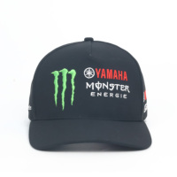 Casquette verte laser de haute qualité à 5 panneaux en tissu imperméable avec logo brodé et cordon pour mariage et fête