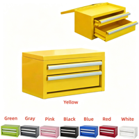 Armoire à outils en acier robuste avec tiroirs verrouillables, portable, avec plateau amovible, 150 kg, pour atelier, garage, réparation