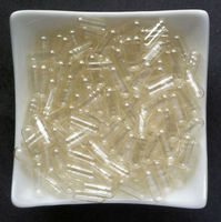 Le fabricant de capsules fournit des capsules creuses transparentes taille 000, 00, 0, 1