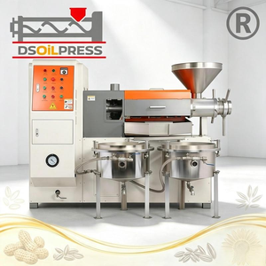 Presse à huile industrielle à vis pour l'extraction d'huile de plusieurs types de graines, destinée à la production commerciale d'huile - Product Image 2