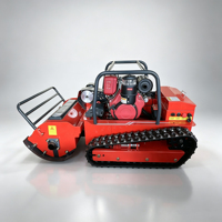 Tondeuse robot professionnelle télécommandée, sans fil, à essence, 4 temps, avec fonction mulching