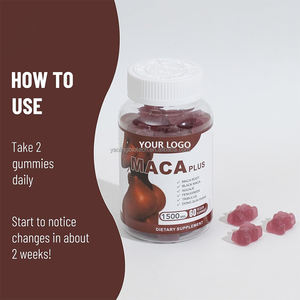 OEM Maca Plus Gummies 1500mg Big Booty <span class=keywords><strong>Enhancer</strong></span> mit schwarzer Maca Root Multi vitamin Support BUTTOCKS von ABUNDANCE - Product Image 2