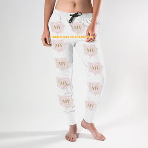 Golden Shiny Foil Floral Paisley <span class=keywords><strong>Flores</strong></span> Tulipanes Hojas Active Outdoor Slim Fit Deportes Poliéster Pantalones de chándal Jogger Pantalones - Product Image 5