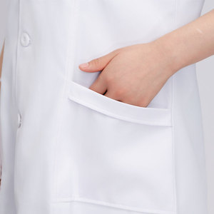 Bán Buôn Tùy Chỉnh Phụ Nữ Trắng Áo Khoác Phòng Thí Nghiệm Unisex Y Tế Bệnh Viện Áo Khoác Phòng Thí Nghiệm Bác Sĩ Y Tá Phòng Thí Nghiệm Áo Đồng Phục - Product Image 5