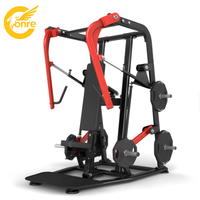 Machine de musculation commerciale à disques pour pectoraux et bras, modèle Wide Flat Chest Press, en métal robuste, capacité 200 kg, GA04