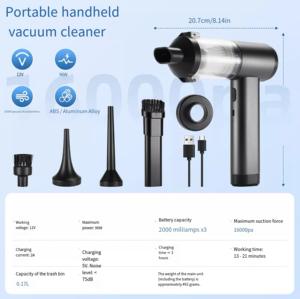 Meilleur Portable 13KPa sec voiture <span class=keywords><strong>aspirateur</strong></span> portable <span class=keywords><strong>sans</strong></span> <span class=keywords><strong>fil</strong></span> ménage hôtel vente en gros Auto <span class=keywords><strong>sans</strong></span> <span class=keywords><strong>fil</strong></span> usine personnaliser <span class=keywords><strong>Promotion</strong></span> - Product Image 4