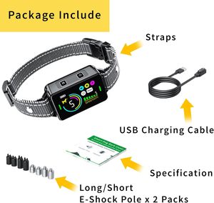 Neues Design Energie sparendes wasserdichtes automatisches Hunde rinden halsband für große, mittlere und kleine Hunde Anti-Barking-Trainings halsband - Product Image 5