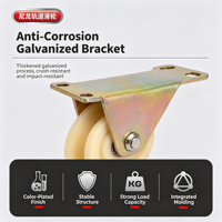 Roue à rainure en V, support de rouleau de portail OEM, robuste, en alliage, à double roulement, certifié CE, disponible en gros, OEM disponible, emballé