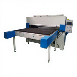 Máquina Automática de Corte de Espuma de 60 Toneladas con Doble Estación - Cortadora de Láminas de Material Esponjoso EVA con Sistema de Alimentación de Doble Cara - Product Image 1