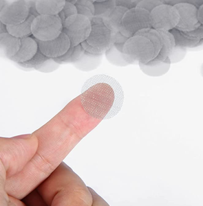 60 Lưới Vòng Tùy Chỉnh Thép Không Gỉ Brass Thuốc Lá Bộ Lọc Khói Ống Màn Hình Bộ Lọc Cho Thuốc Lá Phụ Kiện - Product Image 2