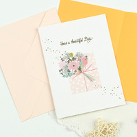 Usine En Gros Simple Style Créatif Graduation Cadeau Poudre Or Estampage Festival Universel Carte De Tous Les Jours