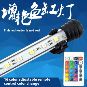 Lampe LED pour <span class=keywords><strong>aquarium</strong></span> de qualité supérieure, étanche, à haut <span class=keywords><strong>lumen</strong></span>, spectre RGB, pour intensifier la couleur rouge des poissons Golden Dragon Parrot - Product Image 2