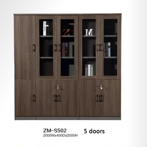 Nuevo diseño, gerente de lujo, oficina, larga mesa ejecutiva, jefe en forma de L, Oficina Ejecutiva con archivadores - Product Image 1