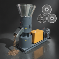 Machine de fabrication de granulés d'aliments pour animaux la plus vendue avec assurance commerciale, machine de traitement de granulés de bois pour aliments de bétail