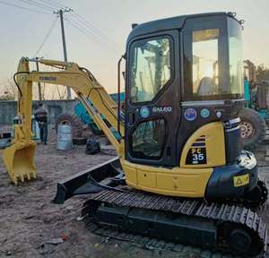 Komatsu PC35MR Mini pelle hydraulique sur chenilles en bon état Engrenage moteur PC15 PC35 PC55 PC75 d'occasion d'origine - Product Image 2