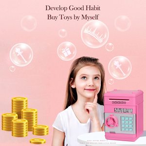 중국 도매 공장 플라스틱 저장 상자 동전 은행 장난감 배고픈 먹는 동전 전자 Atm 돼지 저금통
