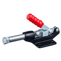 Serre-tube réglable en acier inoxydable pour le travail du bois, pinces à bascule robustes à dégagement rapide, piston en caoutchouc, mesure en pouces et en métrique