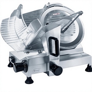Zica Nueva Rebanadora <span class=keywords><strong>de</strong></span> Carne Comercial <span class=keywords><strong>de</strong></span> Grado Restaurante, Ajustable, Eléctrica, con Cuchilla <span class=keywords><strong>de</strong></span> Acero Inoxidable <span class=keywords><strong>de</strong></span> 10 Pulgadas, Semiautomática para Queso y Jamón - Product Image 2