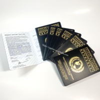 Passeport d'Impression Personnalisé pour Permis de Conduire International Multilingue