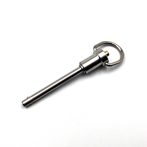 18-8 <span class=keywords><strong>acciaio</strong></span> INOX AISI304 AISI316 INOX perno di fermo con la posizione dell'anello diviso blocco a sfera a sgancio rapido perni 10x40mm - Product Image 5