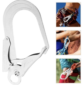 Atacado Outdoor Aerial Fivela De Segurança Do Trabalho Mosquetão Escalada Fivela De Segurança Fivela De Segurança De Liga De Aço Ganchos Escalada Carabiner - Product Image 1