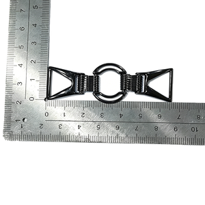 Hebilla de Metal Tejida con Acabado Gunmetal Ecológico de Aleación de Hierro y Zinc, Directo de Fábrica, para Mocasines de Hombre - Product Image 5